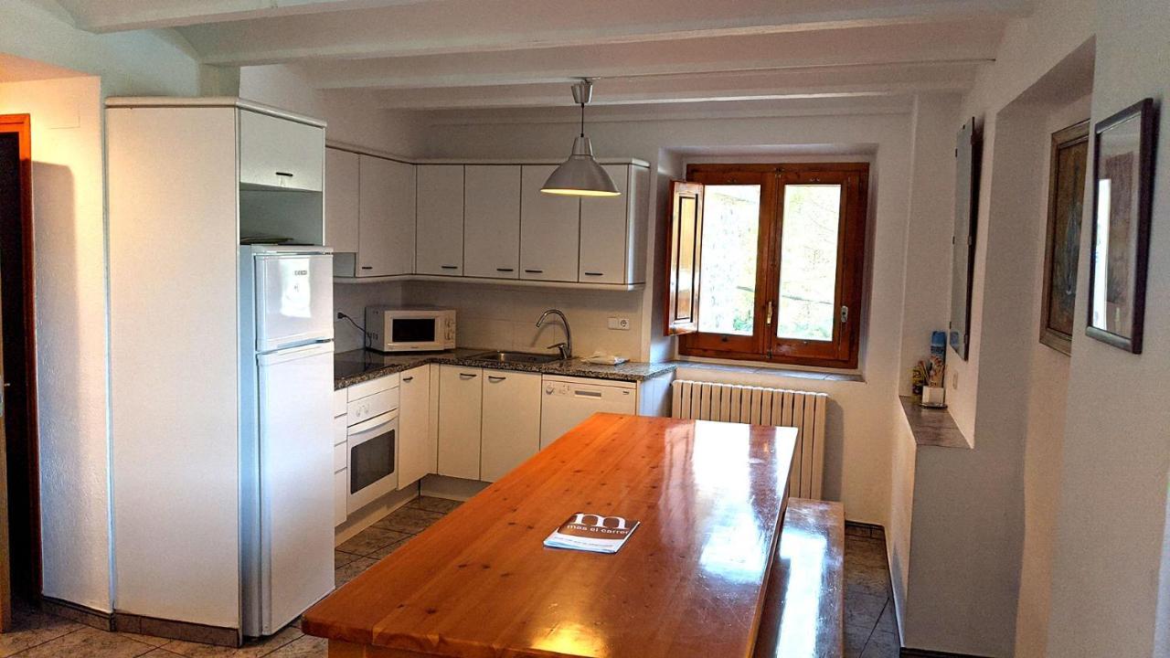 Ferienwohnung Mas El Carrer Santa Pau Exterior foto