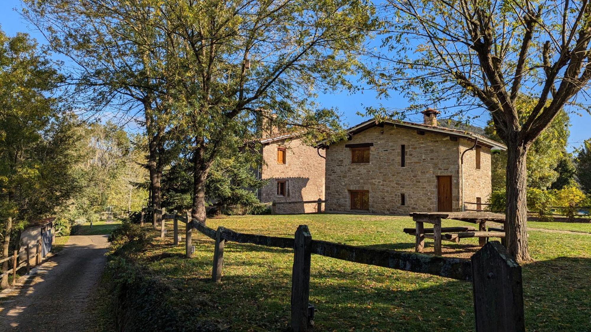 Ferienwohnung Mas El Carrer Santa Pau Exterior foto