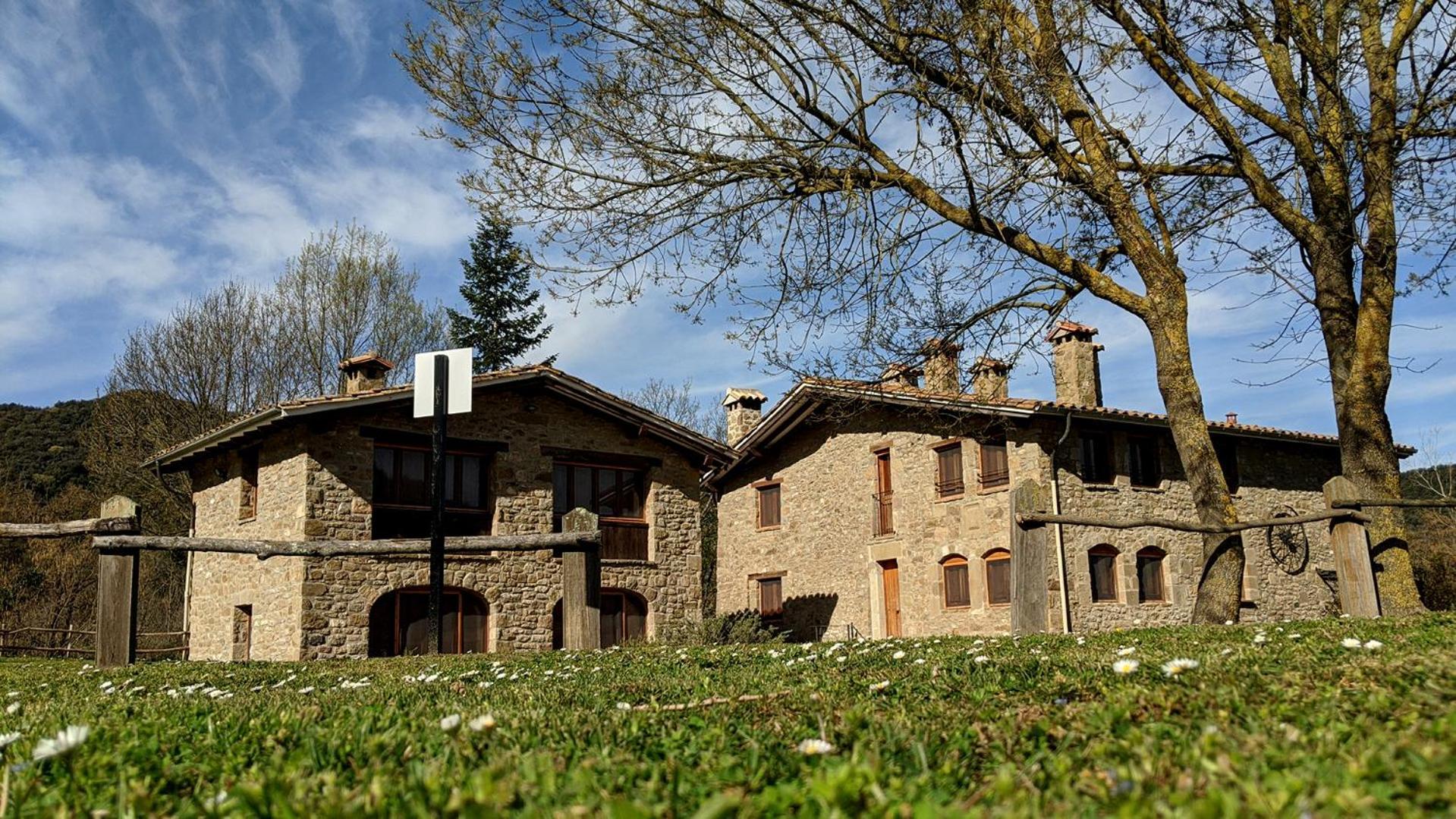 Ferienwohnung Mas El Carrer Santa Pau Exterior foto