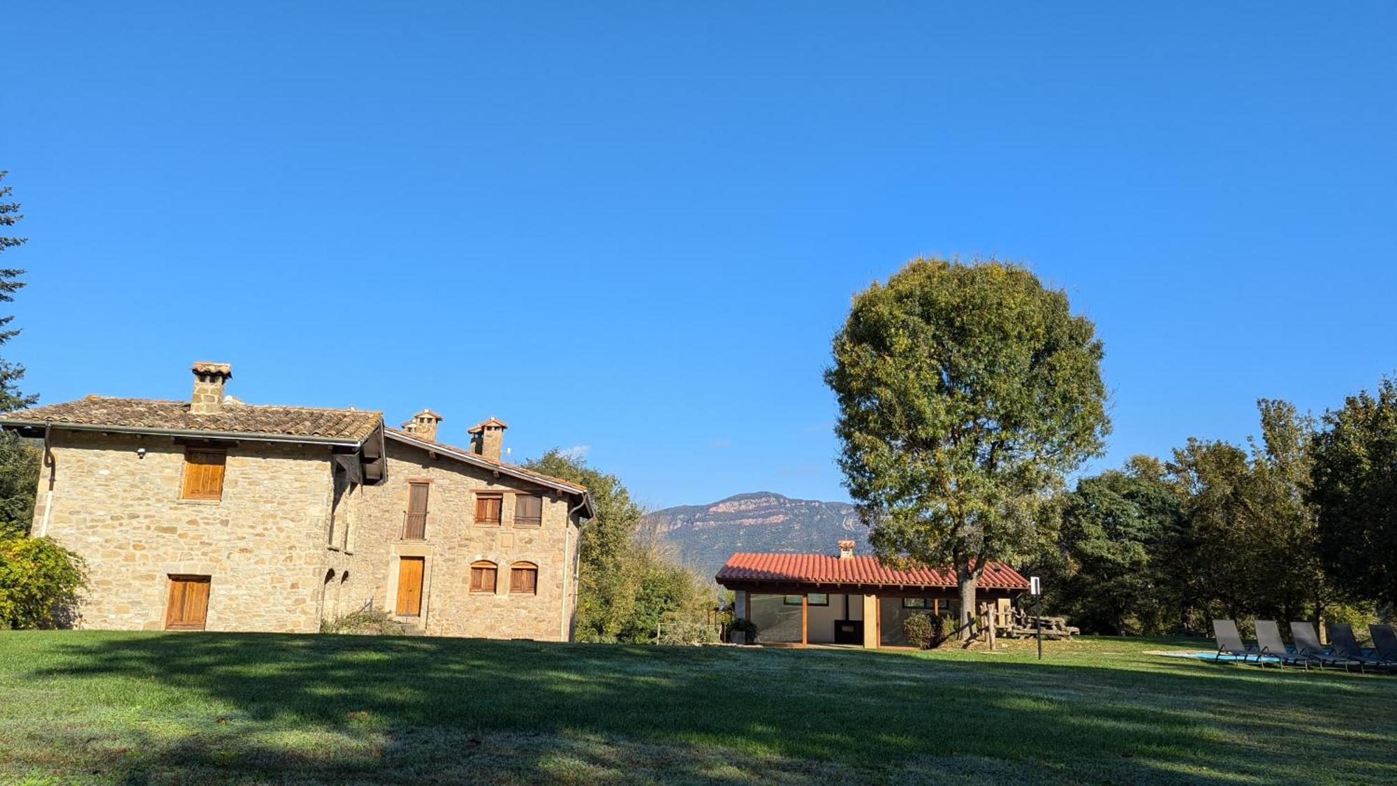 Ferienwohnung Mas El Carrer Santa Pau Exterior foto